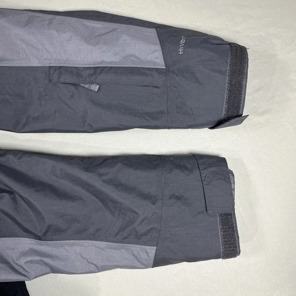 The‎ North Face HyVent 3-in-1 Parka Mens Large Gray Winter Ski Jacket Hooded TNF